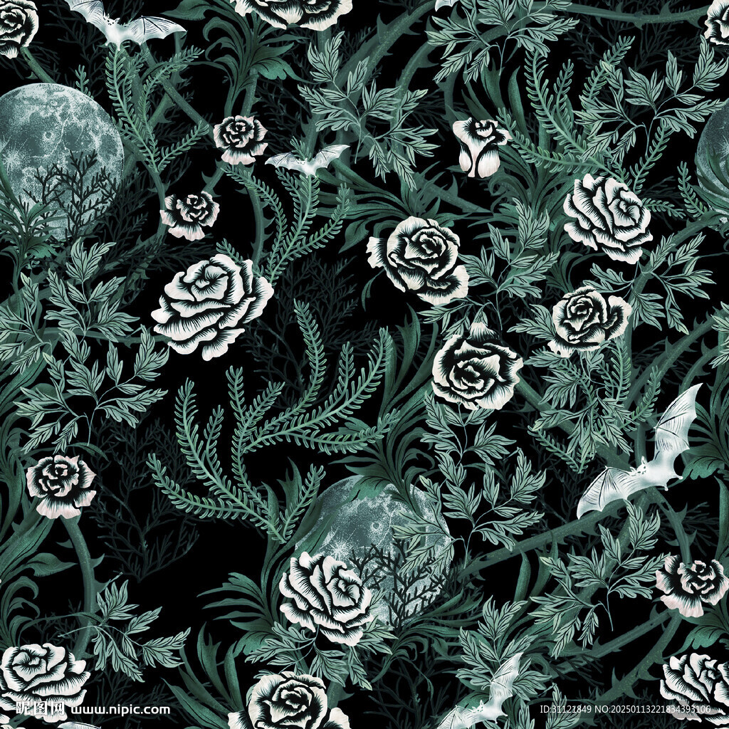手绘花