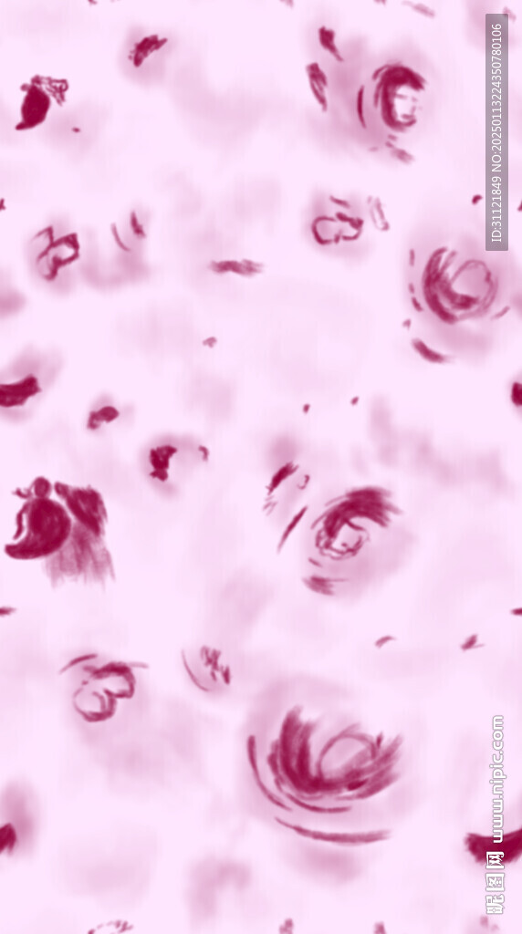 扎染花