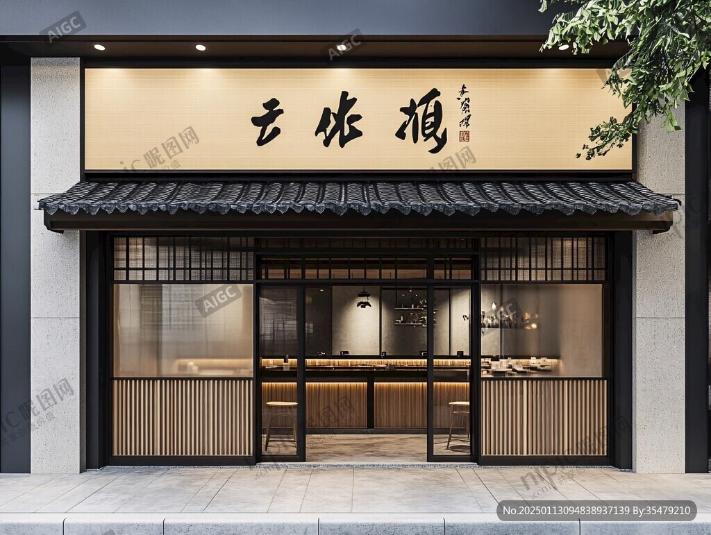 日式风格门头