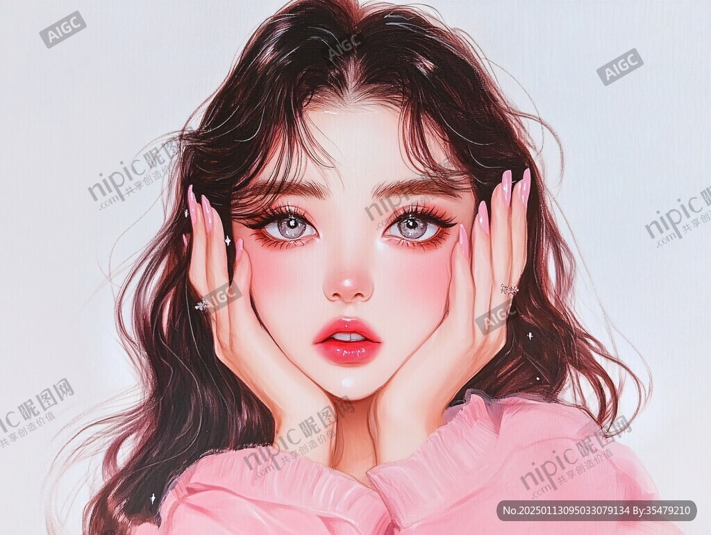 板绘人像