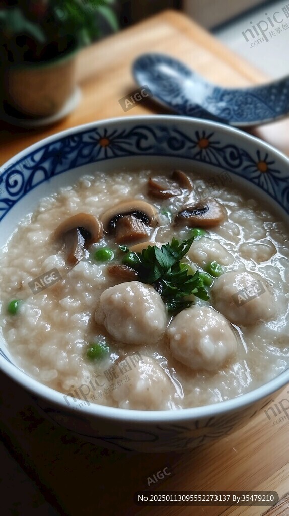 蚝豉粥