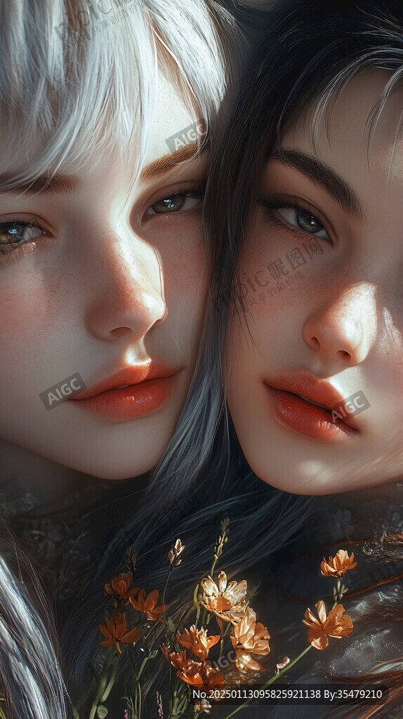厚涂少女