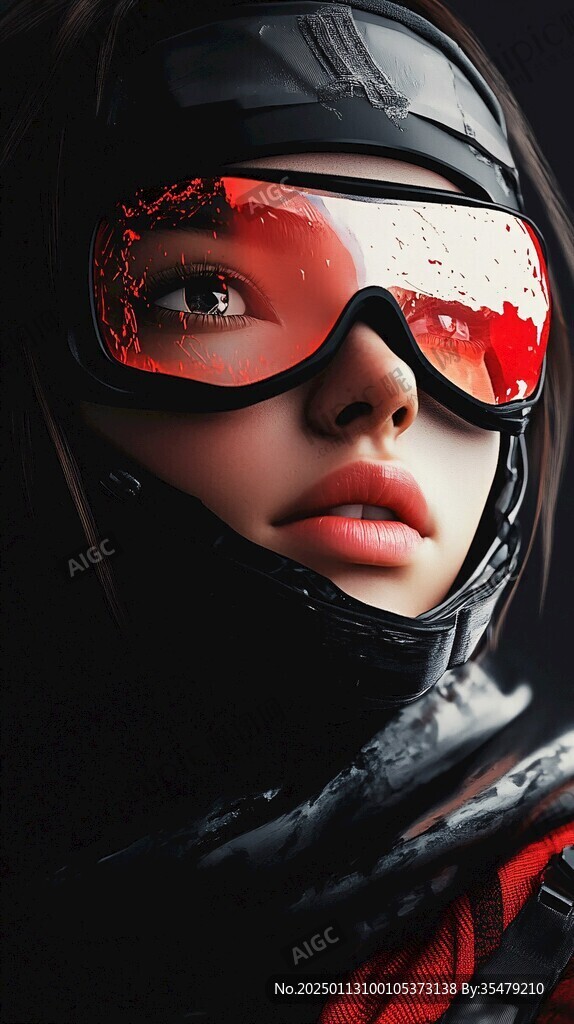 写实人物插画