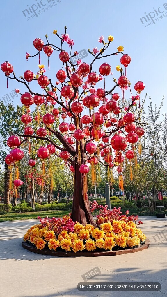 花灯雕塑