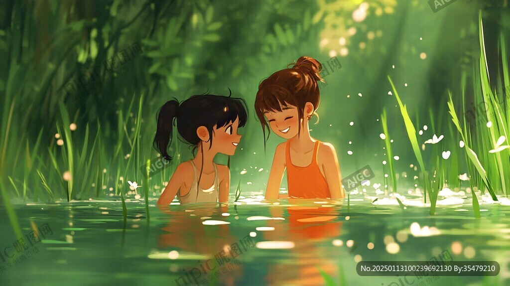 夏天儿插画