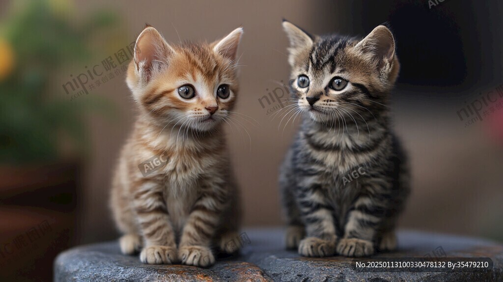 两只小花猫
