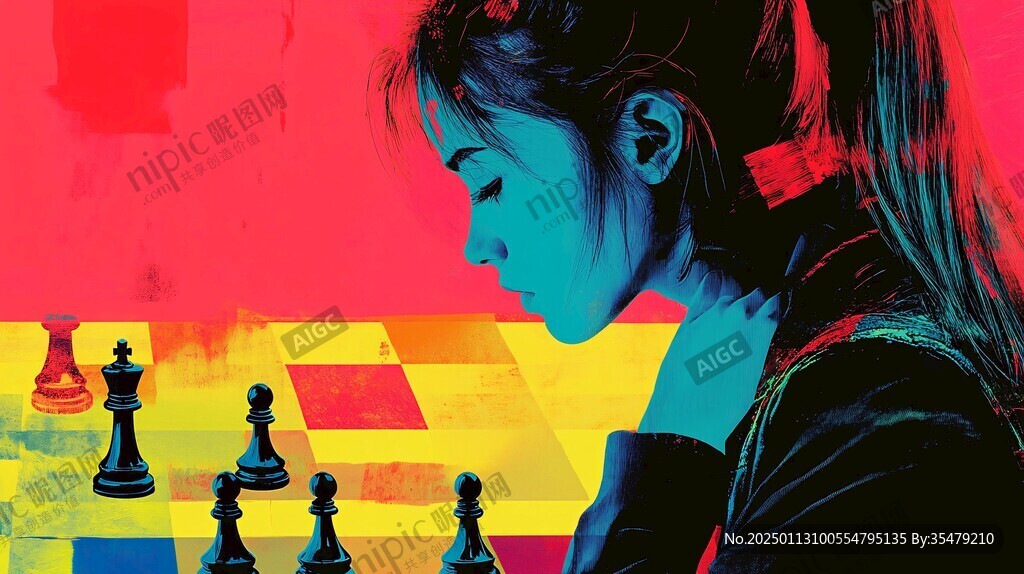 女棋手