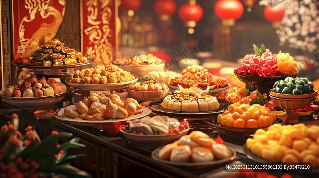 过年场景还原