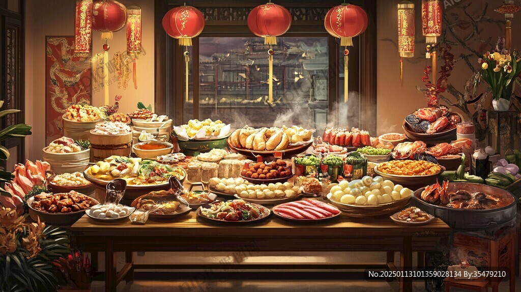 过年场景还原