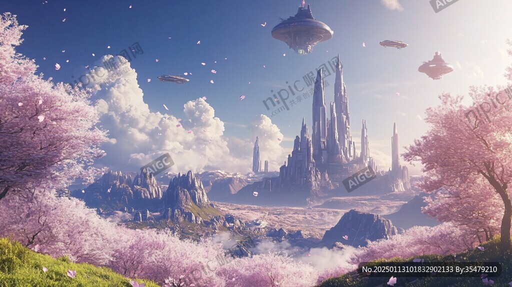 阿凡达一般的梦幻场景