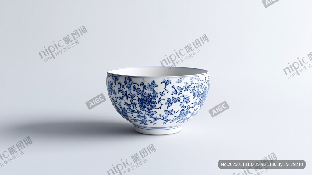 碗青花纹