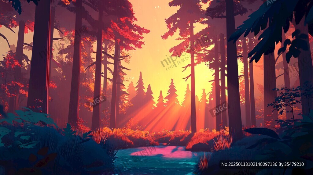 深林大场景