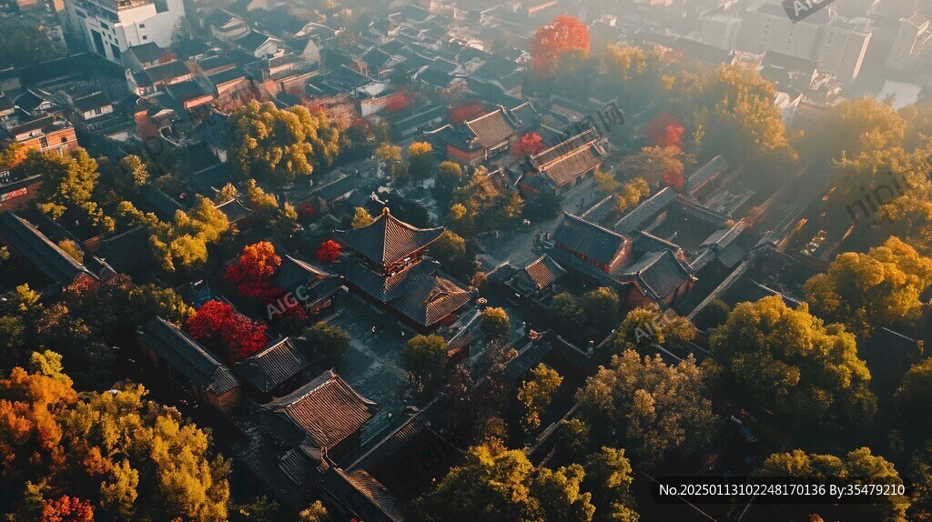 古城秋意