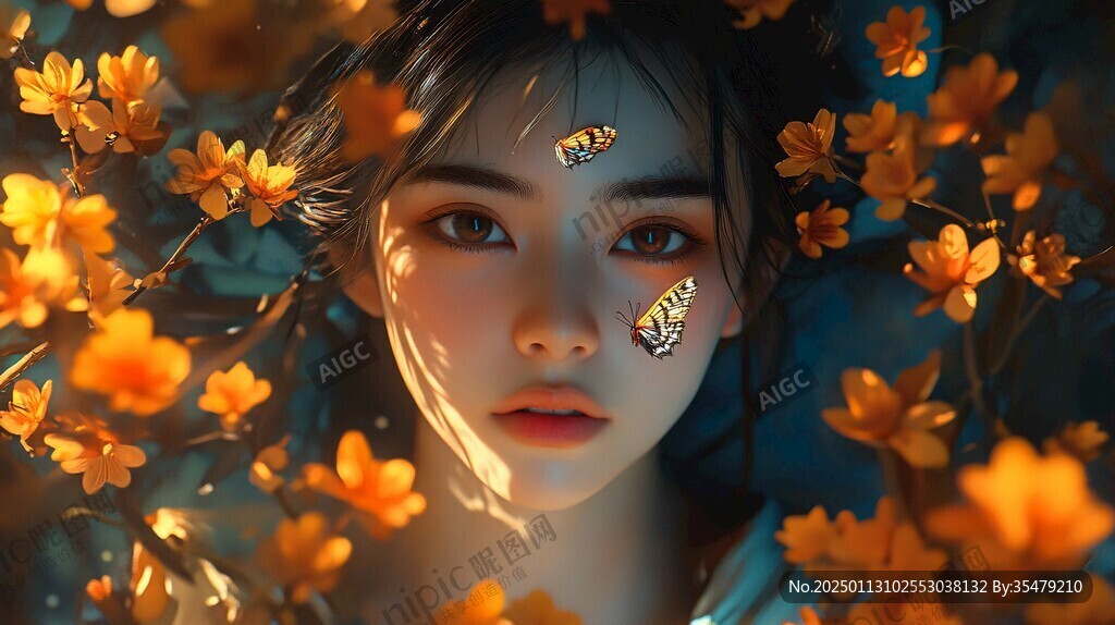 蝴蝶少女