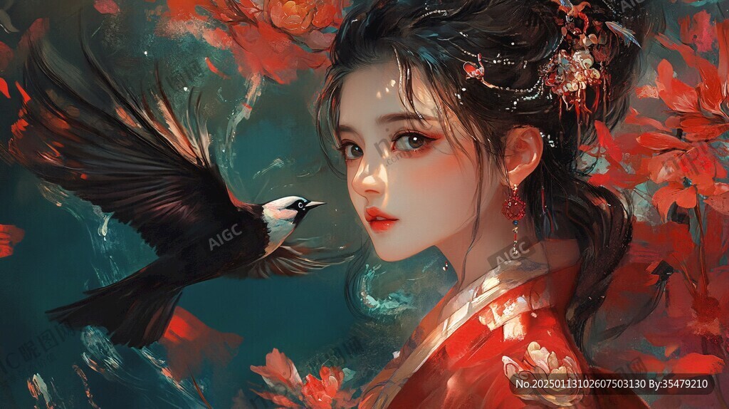 板绘人像