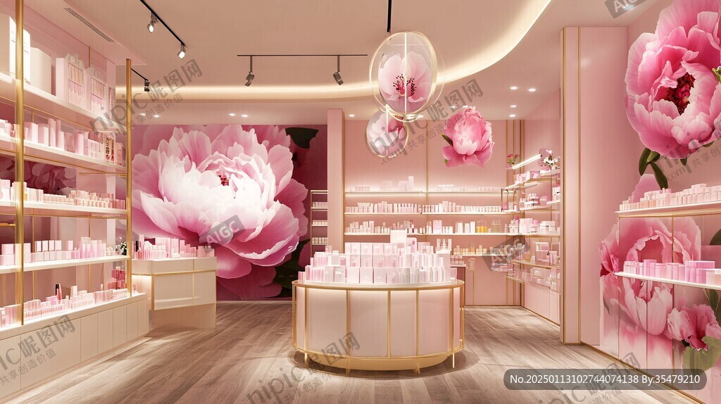 化妆品店美妆店