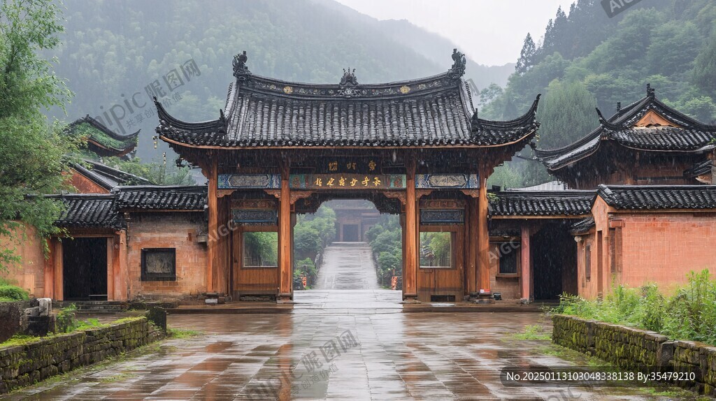 雪窦古刹