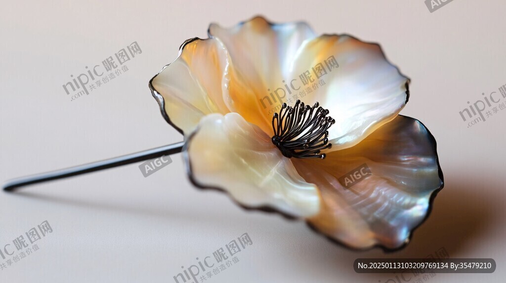 玻璃艺术花