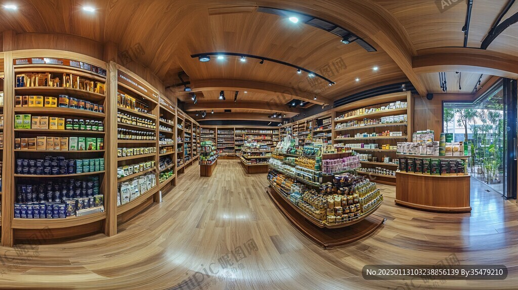 进口食品超市内景