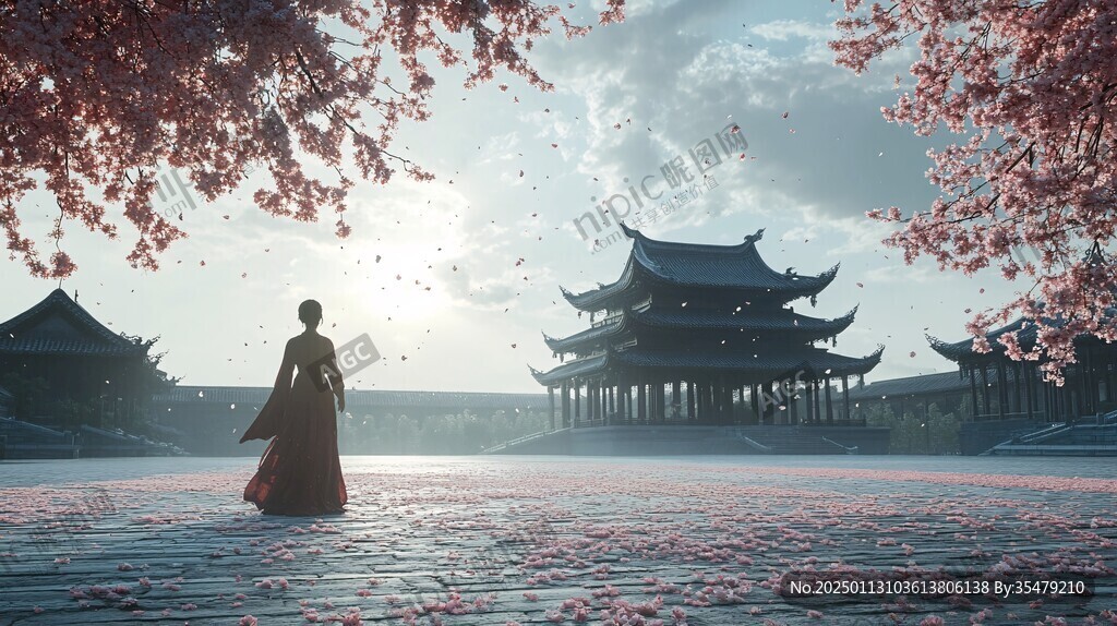 古风拍照场景