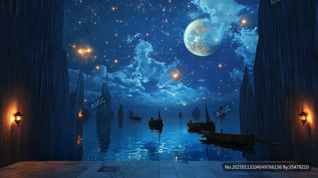 古代海洋场景