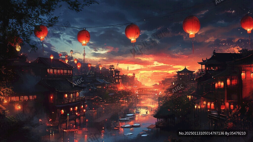 古风动画场景