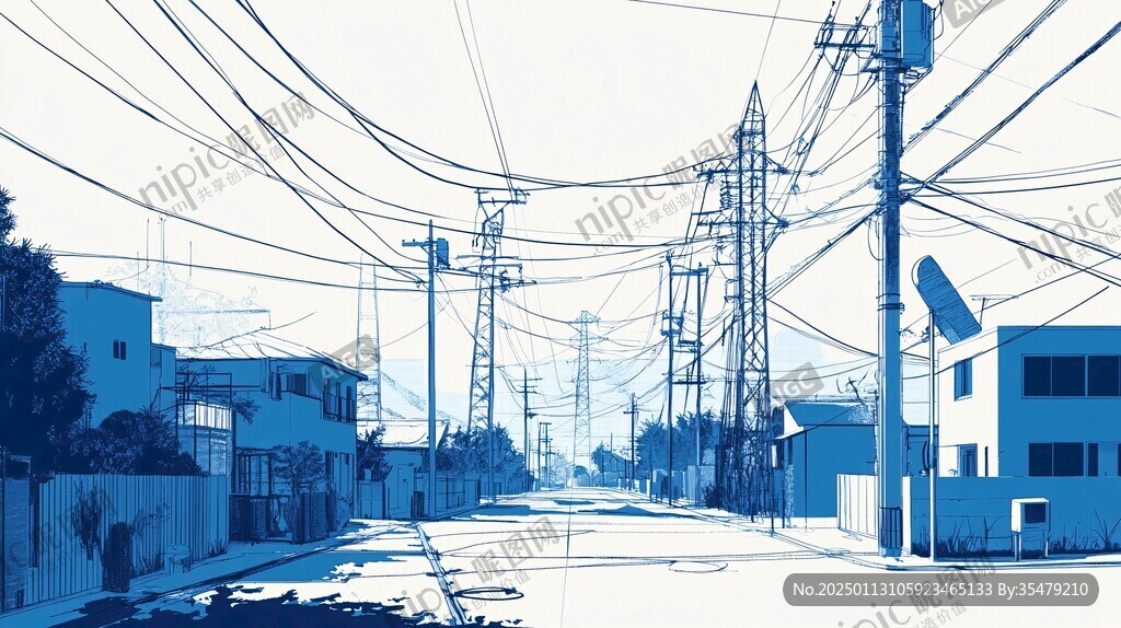 插画街道