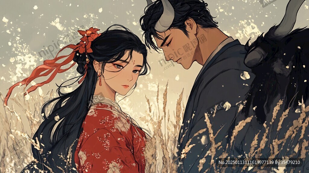 牛郎织女喜鹊