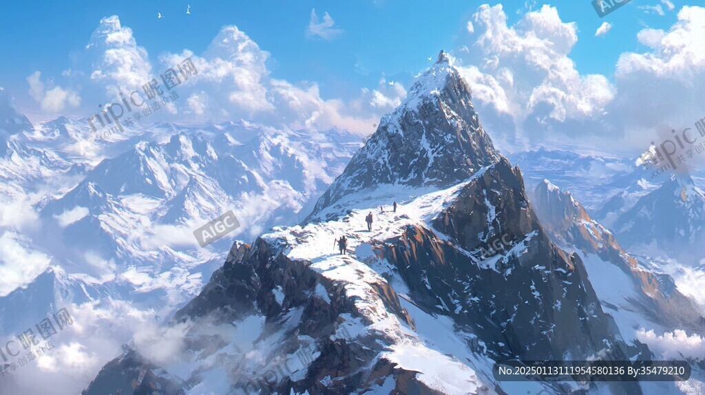 雪山大场景