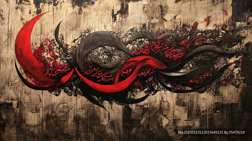 纹身馆壁画