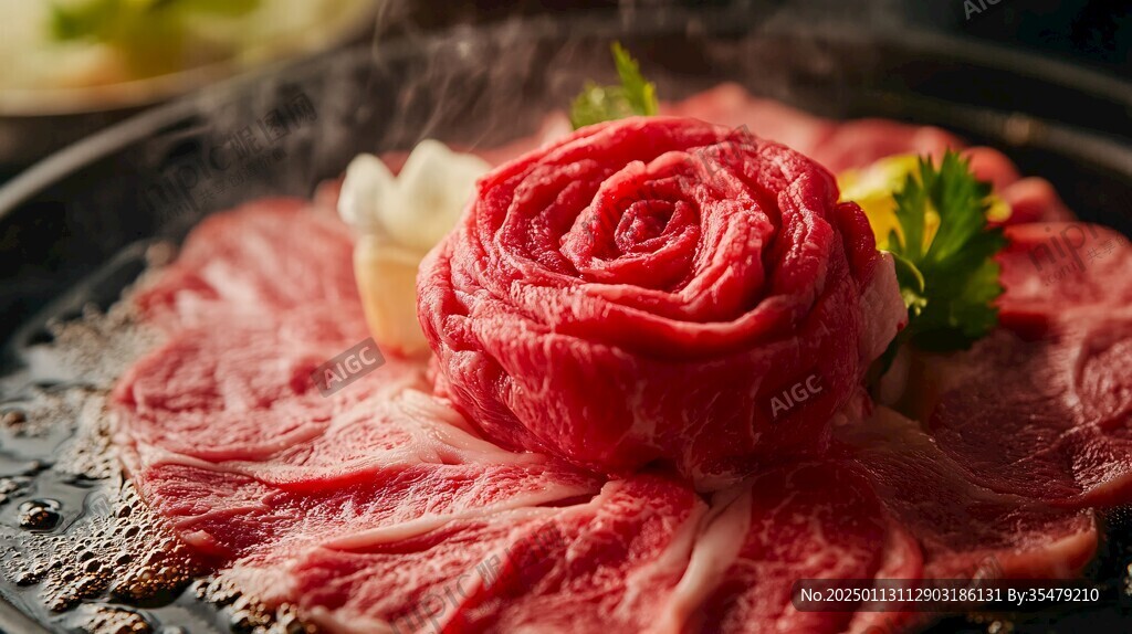 樱花刺身牛肉