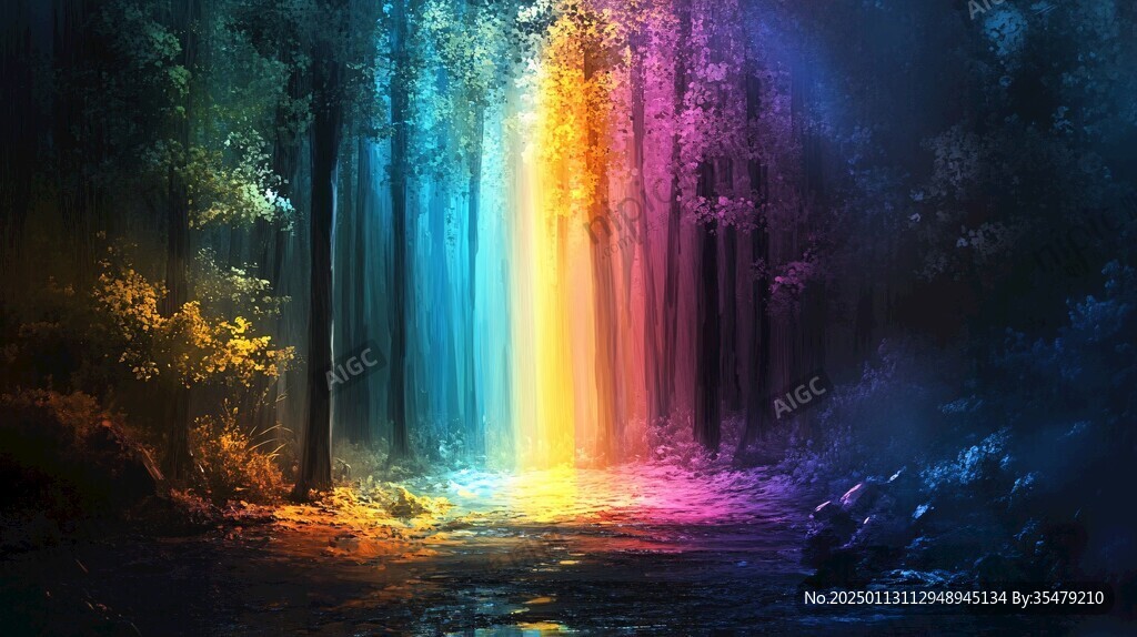 幻彩梦境高清背景