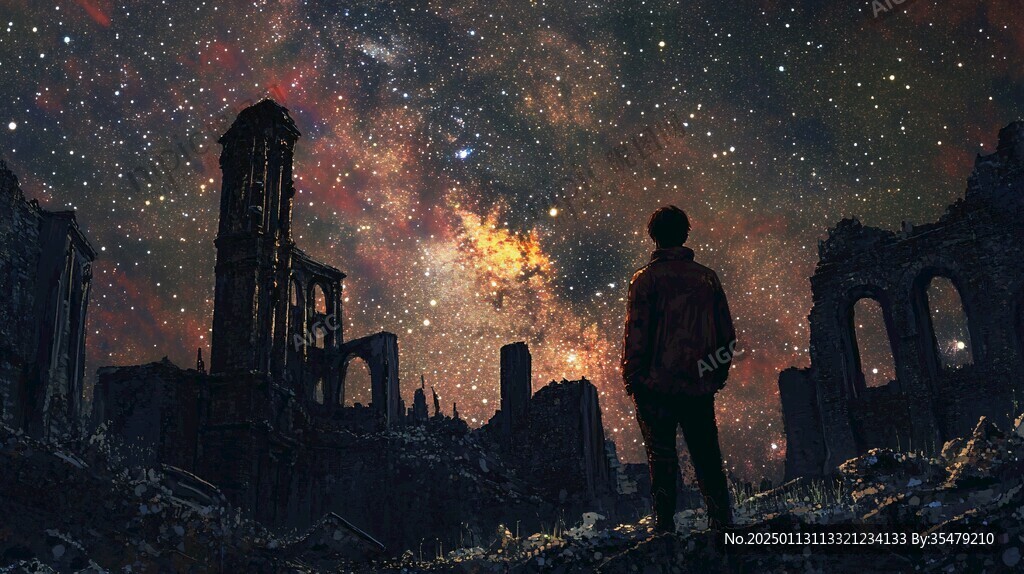 仰望星河的人