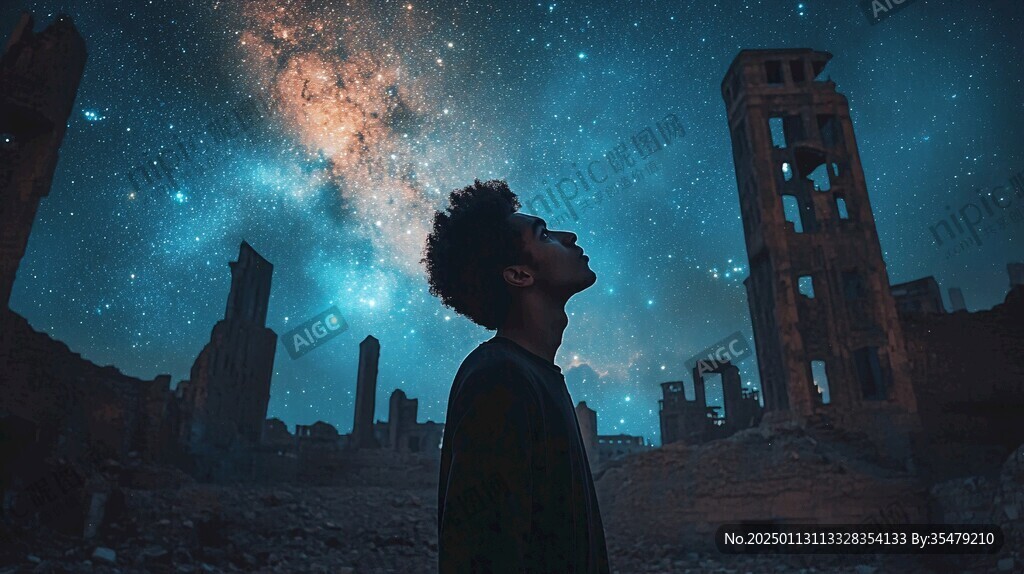 仰望星河的人