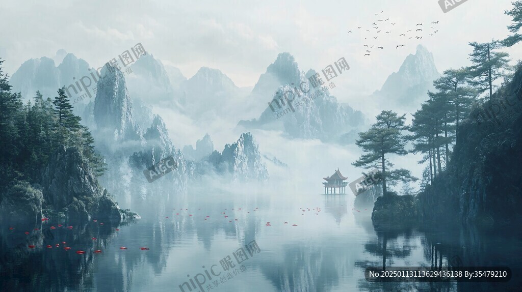 大气高清意境山水