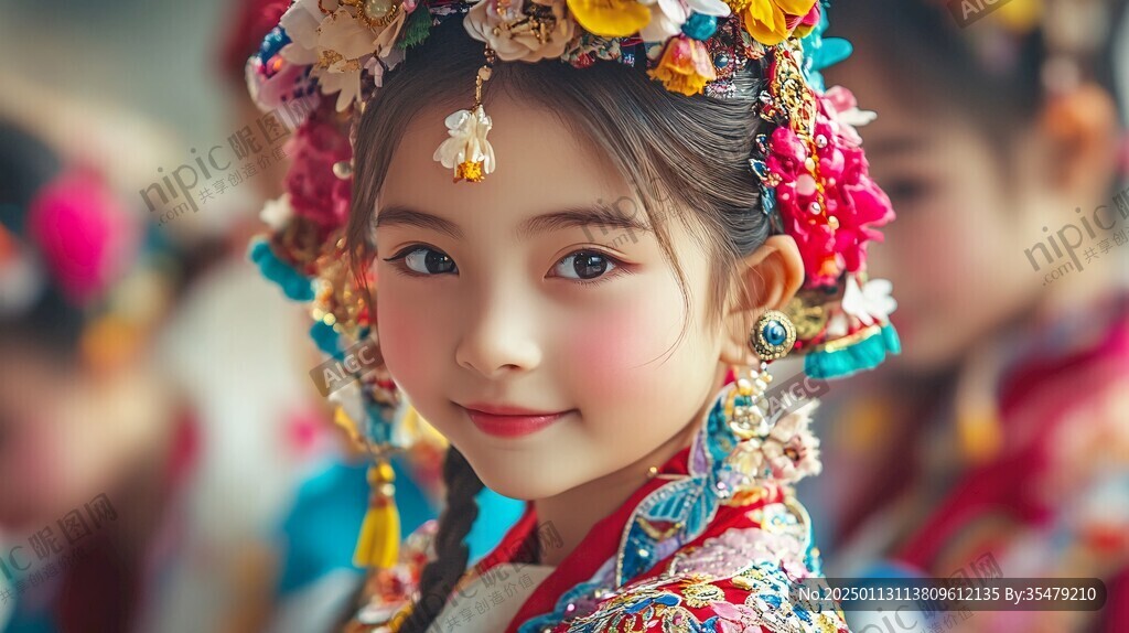 朝鲜族少女