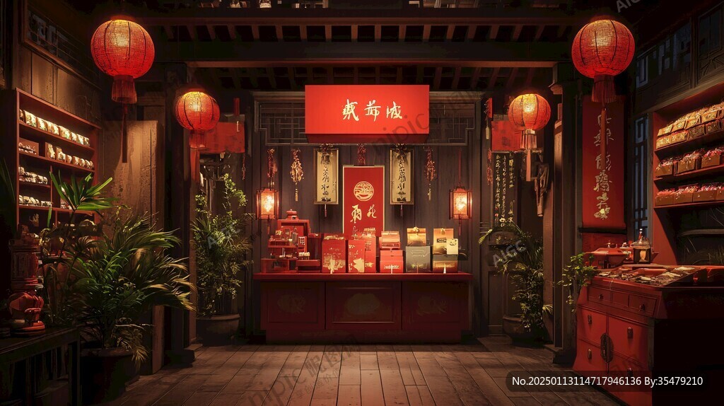 中药铺场景模拟