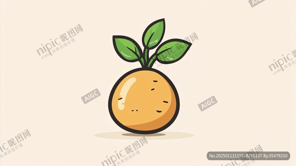 小土豆插画