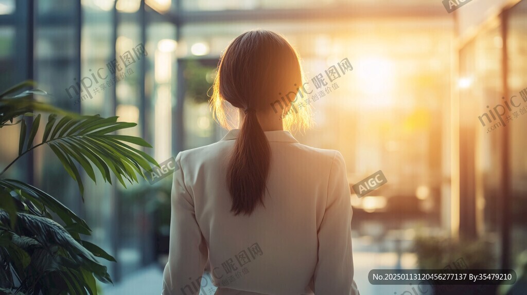阳光职场女孩