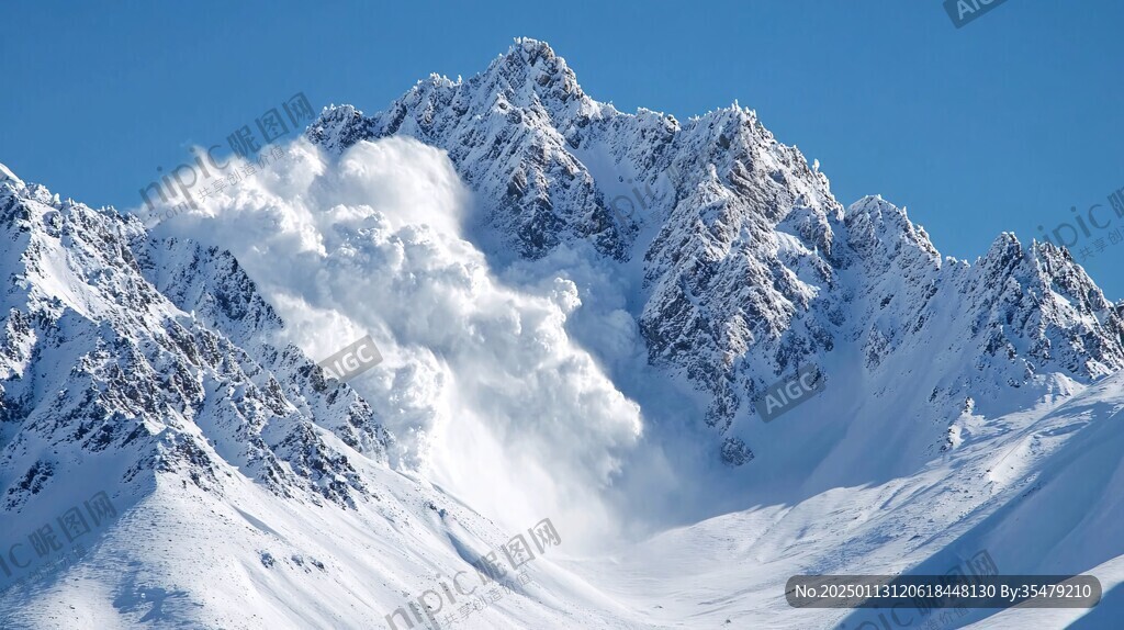 雪山高清全景图
