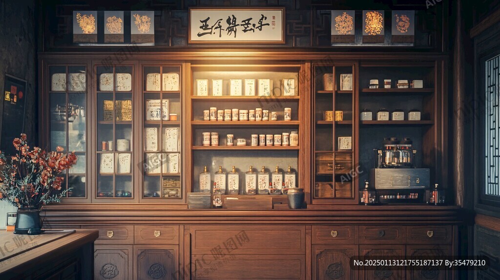 中式药铺
