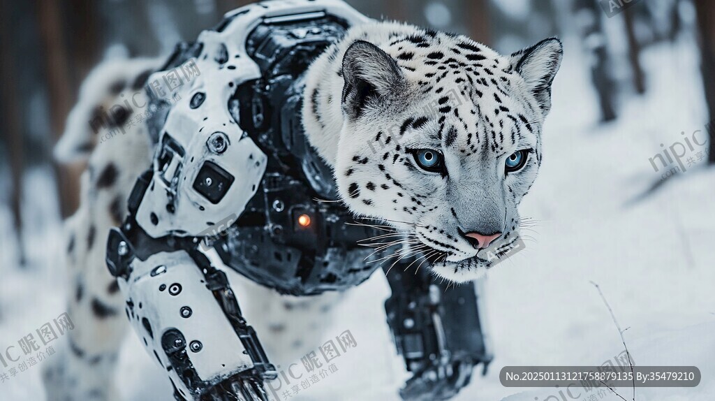 雪豹模型