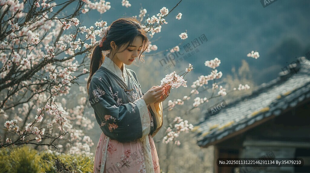 桃花少女
