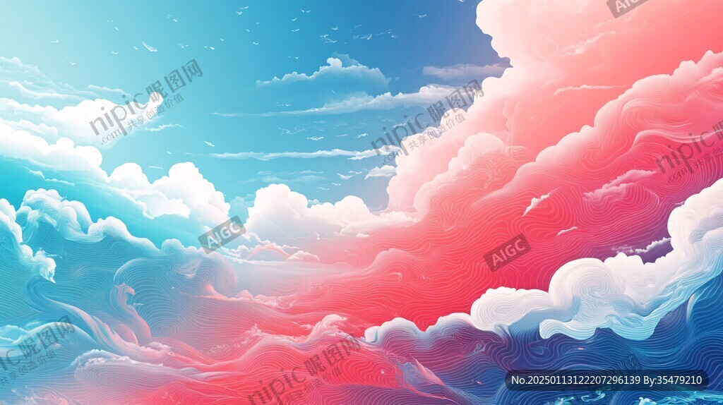 流云插画