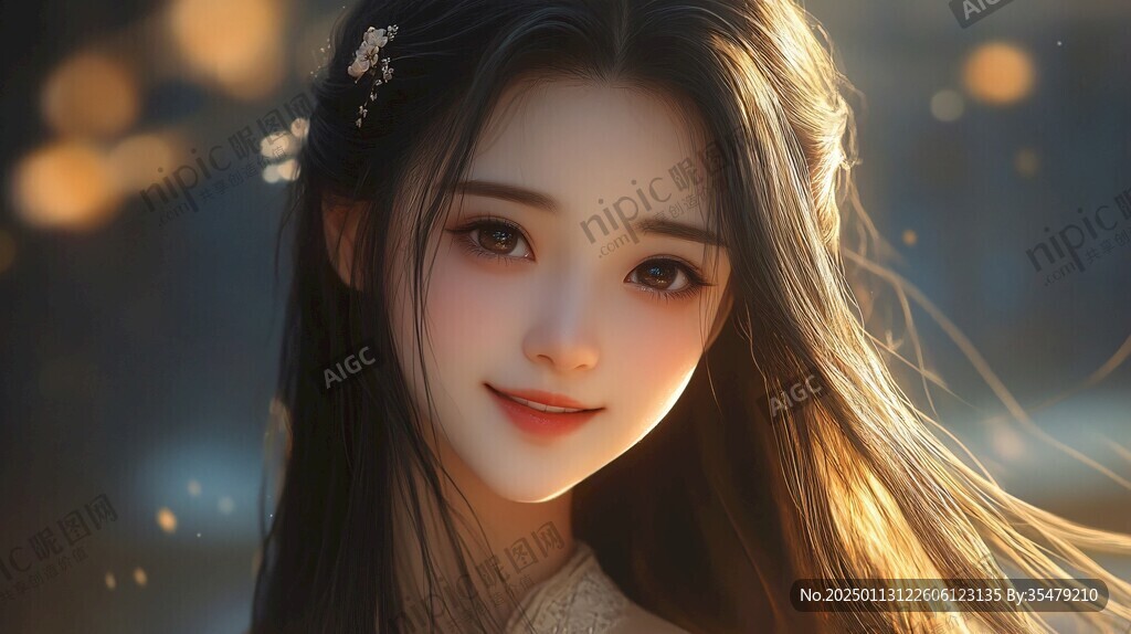 板绘人像