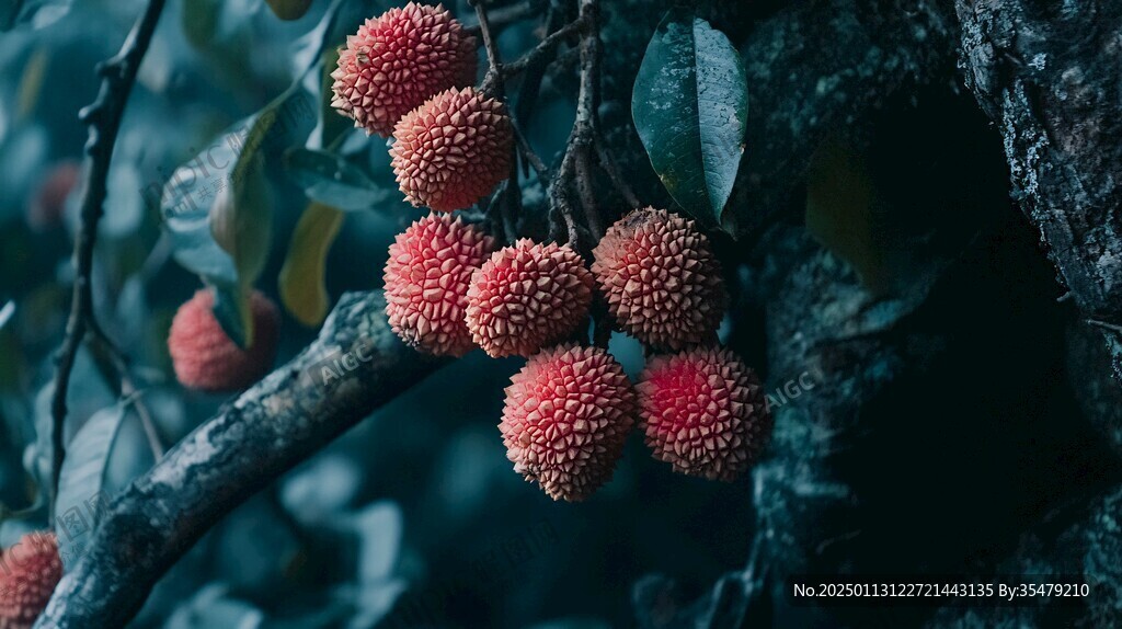 荔枝红了