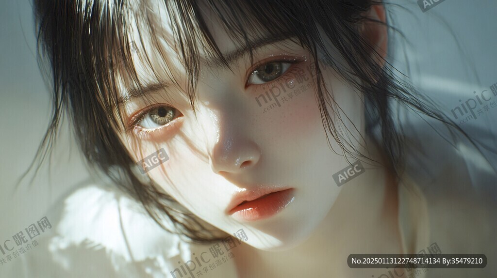 仙气清冷少女壁纸图片