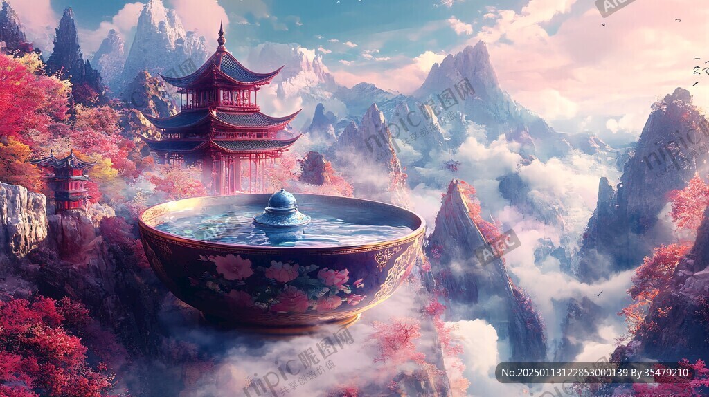 古风仙境天上宫阙