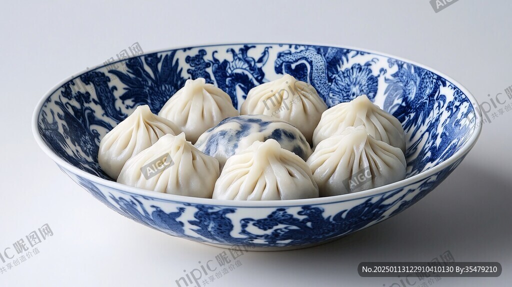 灌汤包素材