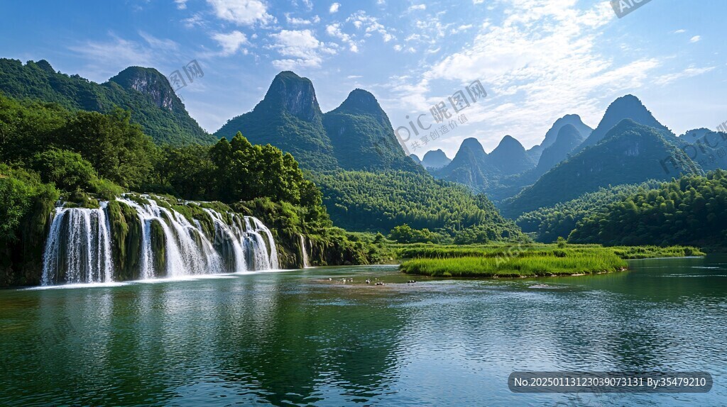 高清宽幅山水风光